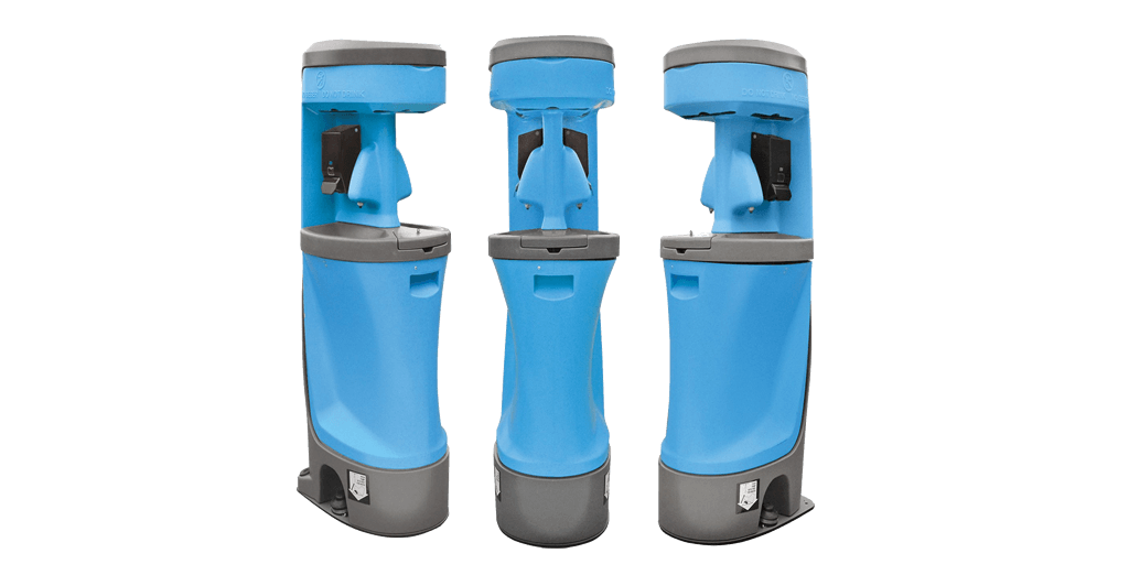 Portable handwashing station with supplies